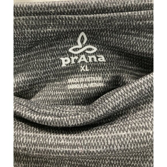 2 Womens Athletic Leggings size XL Prana Black Gray Pant Gym Yoga Activewear Lot - Picture 7 of 9